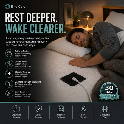 Elite Core Grounding Sheet | Better Sleep & Natural Recovery